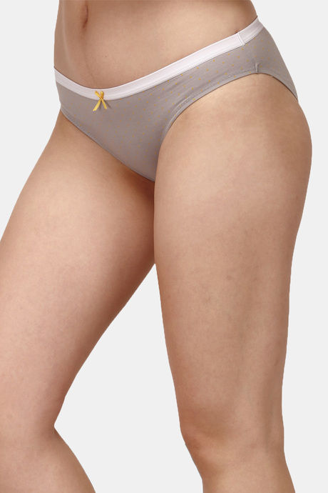 Soie Medium Rise Half Coverage Bikini Panty (Pack of 6) - Multicolor — image 12